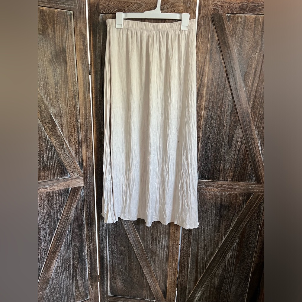 Rachel Zoe Cream A-Line Skirt